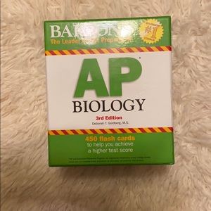 Barron’s AP Biology Flashcards